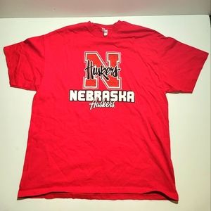 Mens nebraska Cornhuskers t shirt